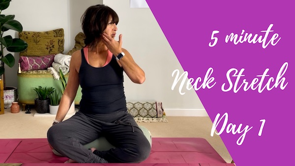 5 DAYS/5 MINUTES SERIES – NECK STRETCHES DAY 1
