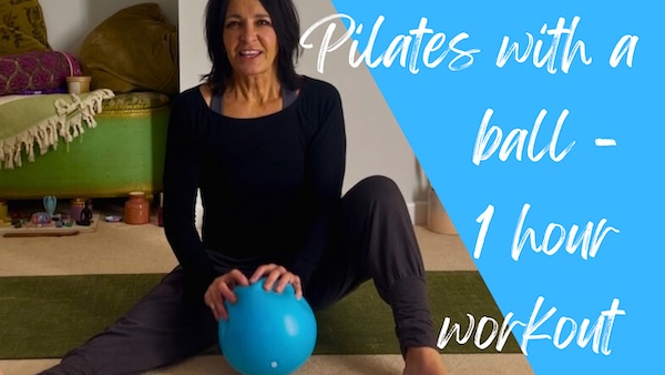 Pilates with a Ball – 1 hour workout